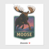 Moose Sticker (Vel)