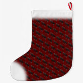 Moose Stocking Moose Kerstmis Stocking Custom Grote Kerstsok (Achterkant)