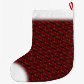 Moose Stocking Moose Kerstmis Stocking Custom Grote Kerstsok (Achterkant)