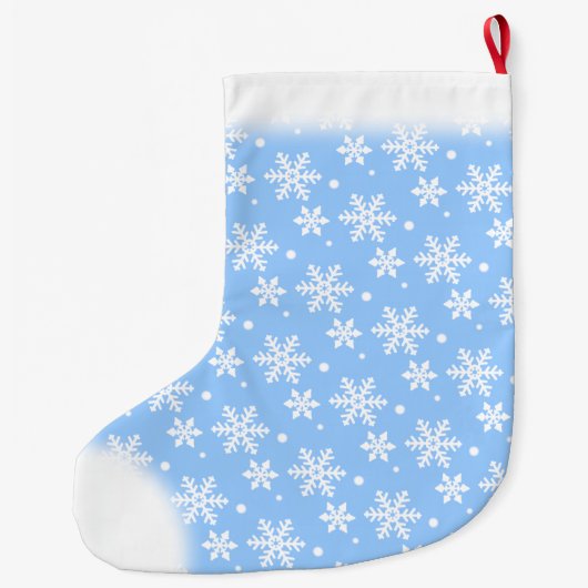 Moose Stocking Moose Kerstmis Stocking Custom Grote Kerstsok (Achterkant)