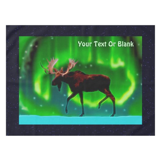 Moose Tafelkleed (Voorkant (Horizontaal))