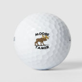 Moose Tamer Shirt  Hiking Moose Gift T-Shirt Golfballen (Voorkant)