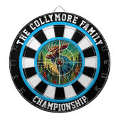 Moose Target Forest-illustraties Dartbord (Voorkant)