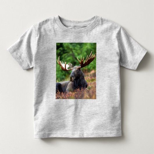 Moose Toddler T-Shirt (Voorkant)