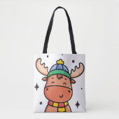 Moose Tote Bag (Voorkant)