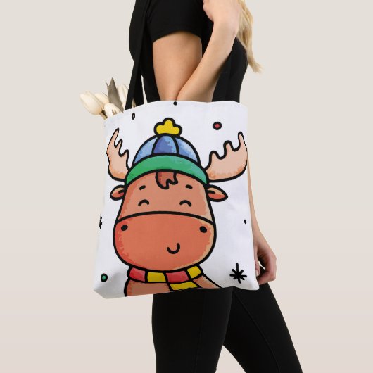 Moose Tote Bag (Dichtbij)
