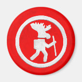 Moose Trail Marker Magneet (Voorkant)