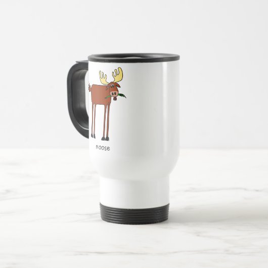Moose Travel Mug Reisbeker (Voorkant links)