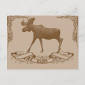 moose van de maligne briefkaart (Voorkant)