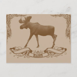 moose van de maligne briefkaart