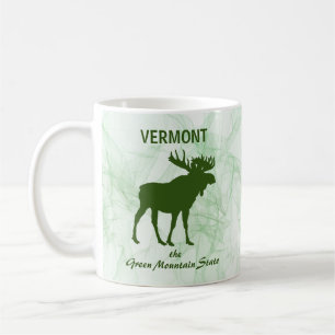 Moose, Vermont, de groene bergstaat Koffiemok