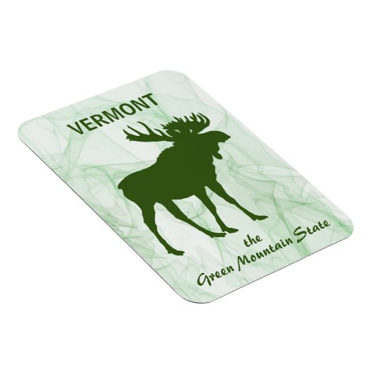 Moose, Vermont, de staat Groene Berg Magneet (Rechterzijde)
