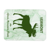Moose, Vermont, de staat Groene Berg Magneet (Horizontaal)