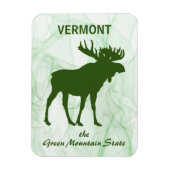 Moose, Vermont, de staat Groene Berg Magneet (Verticaal)