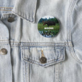 Moose voor Palin Ronde Button 5,7 Cm (In situ)
