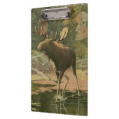 Moose Walting in Water Klembord (Links)