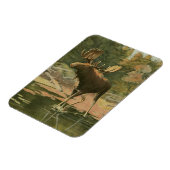 Moose Walting in Water Magneet (Linkerzijde)