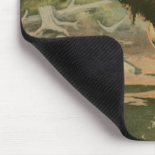 Moose Walting in Water Muismat (Hoek)