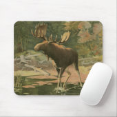 Moose Walting in Water Muismat (Met muis)