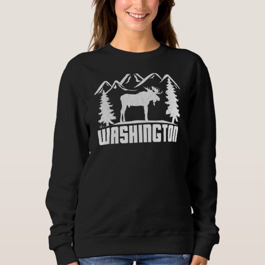 Moose Washington Enthusiast Washington Cool Classi Trui (Voorkant)
