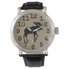 Moose Watch van Leslie Harlow Horloge