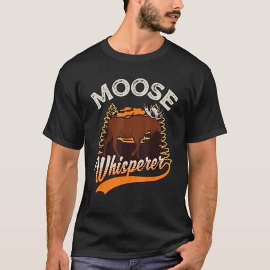 Moose Whisperer Moose Whisperer T-shirt (Voorkant)