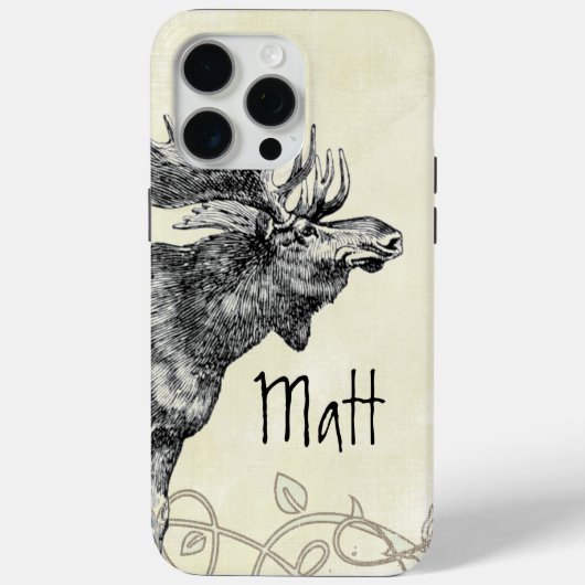 Moose Wildlife Case-Mate iPhone Case (Achterkant)