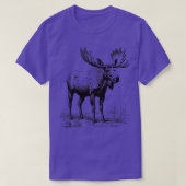  Moose Wildlife TShirt (Design voorkant)
