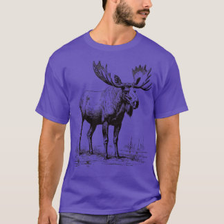 Moose Wildlife TShirt