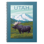 Moose with MountainUtah Notitieboek (Voorkant)
