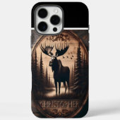 Moose Wood-teken Case-Mate iPhone Case (Achterkant)