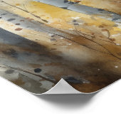 Moose Woodland Animal Art Print Poster (Hoek)