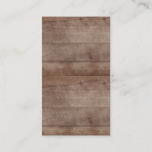 Moose Woodland Baby shower Luier Raffle Ticket Informatiekaartje (Achterkant)