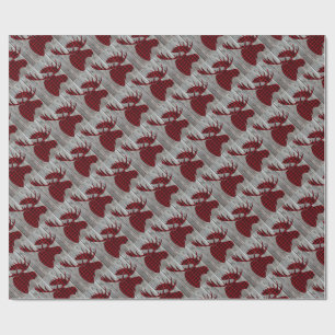 Moose Wrapping Paper Cadeaupapier