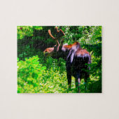 Moose Wyoming Legpuzzel (Horizontaal)