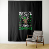 Moose zijn mijn Lucky Charms Moose St. Patrick's D Wandkleed (In situ)