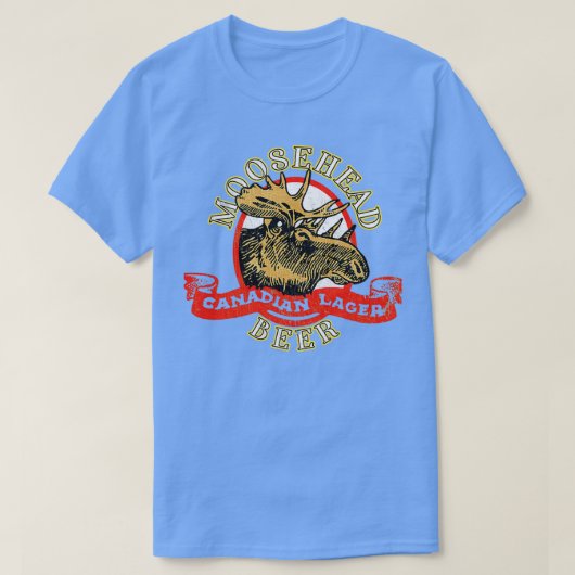 Moosehead bier t-shirt (Design voorkant)