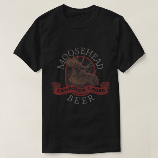 Moosehead Canadian Lager Beer T-shirt (Design voorkant)