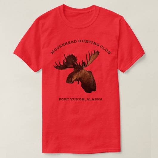 Moosehead Hunting Club TShirt (Design voorkant)