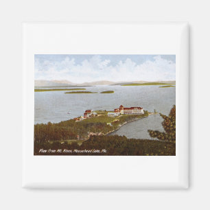 Moosehead Lake, Maine 1906 Magneet