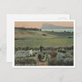 Moosehead Lake ME, Mt Kineo, Boerderij 1910 Briefkaart (Voorkant / Achterkant)