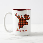 Moosehead Lumberjack Two-Tone Coffee Mok (Links)