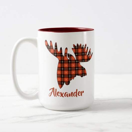 Moosehead Lumberjack Two-Tone Coffee Mok (Links)