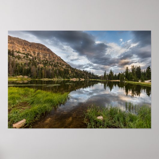 Moosehorn Lake in Utah Poster (Voorkant)