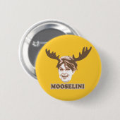 MOOSELINI T-SHIRT RONDE BUTTON 5,7 CM (Voorkant /achterkant)