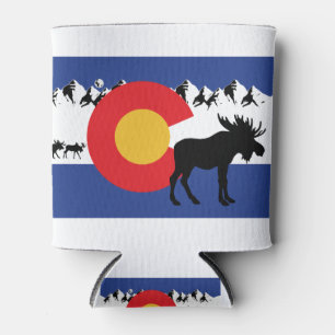 MOOSESin-Colorado-vlag Blikjeskoeler