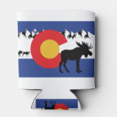 MOOSESin-Colorado-vlag Blikjeskoeler (Achterkant)