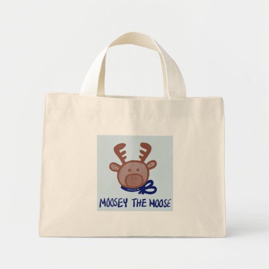Moosey de Moose Canvas tas (Voorkant)