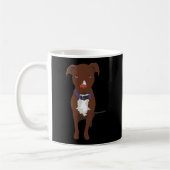 Moosey de Pit Bull Dog Koffiemok (Links)