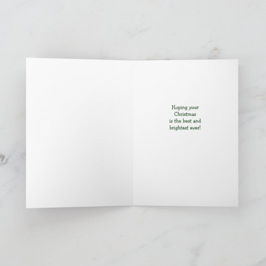 Moosey Kerstmis Feestdagen Kaart (Binnen)